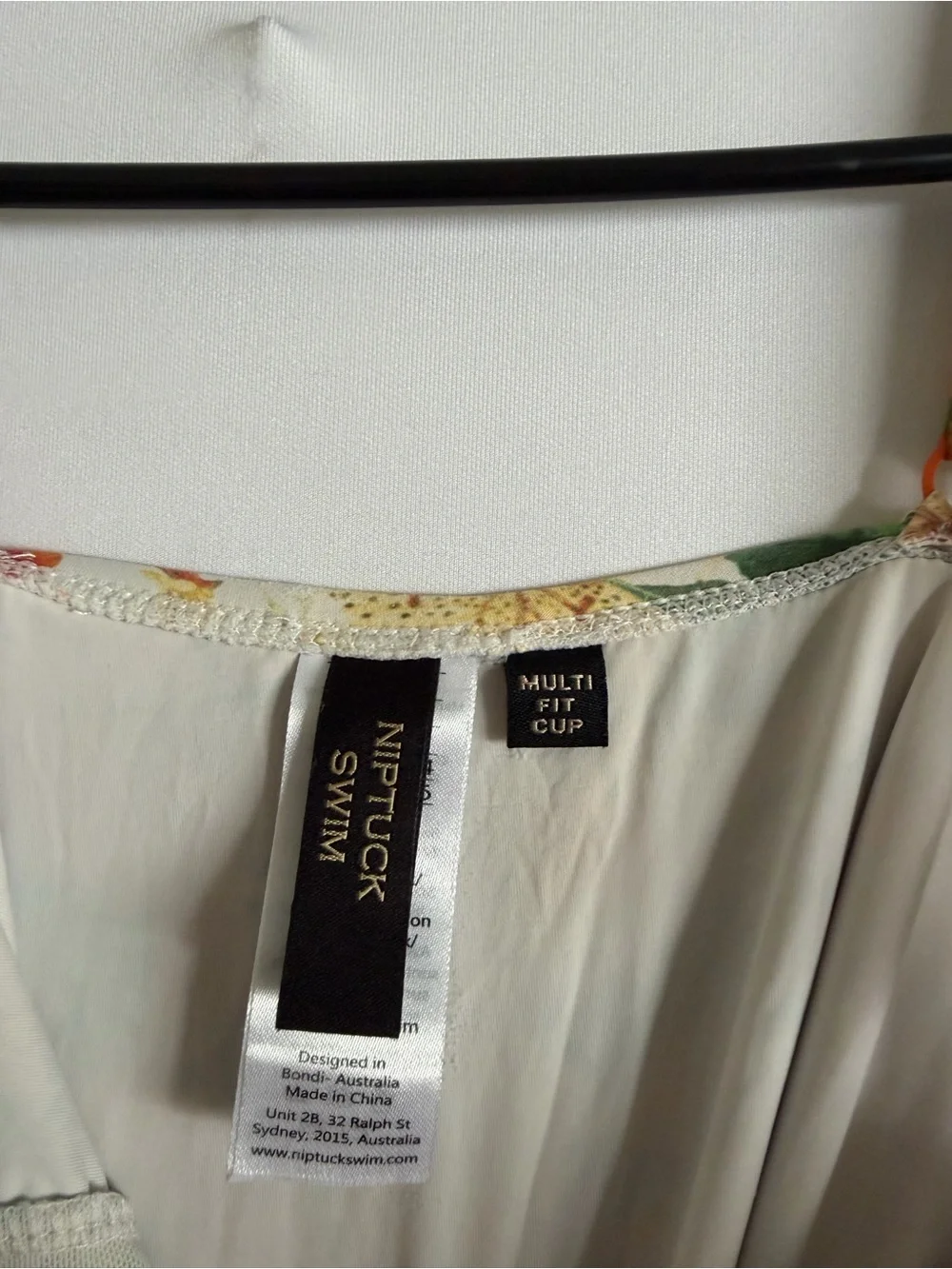 Niptuck Swim Size 4 Novelty Citrus Floral Ruched One Piece Joanne Swimsuit